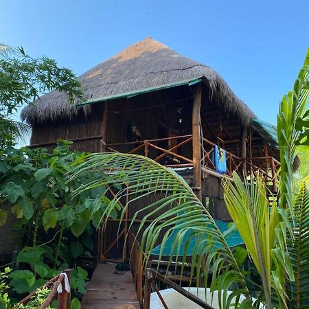 Апартаменты Malinche Cafe In Coba Tulum Экстерьер фото