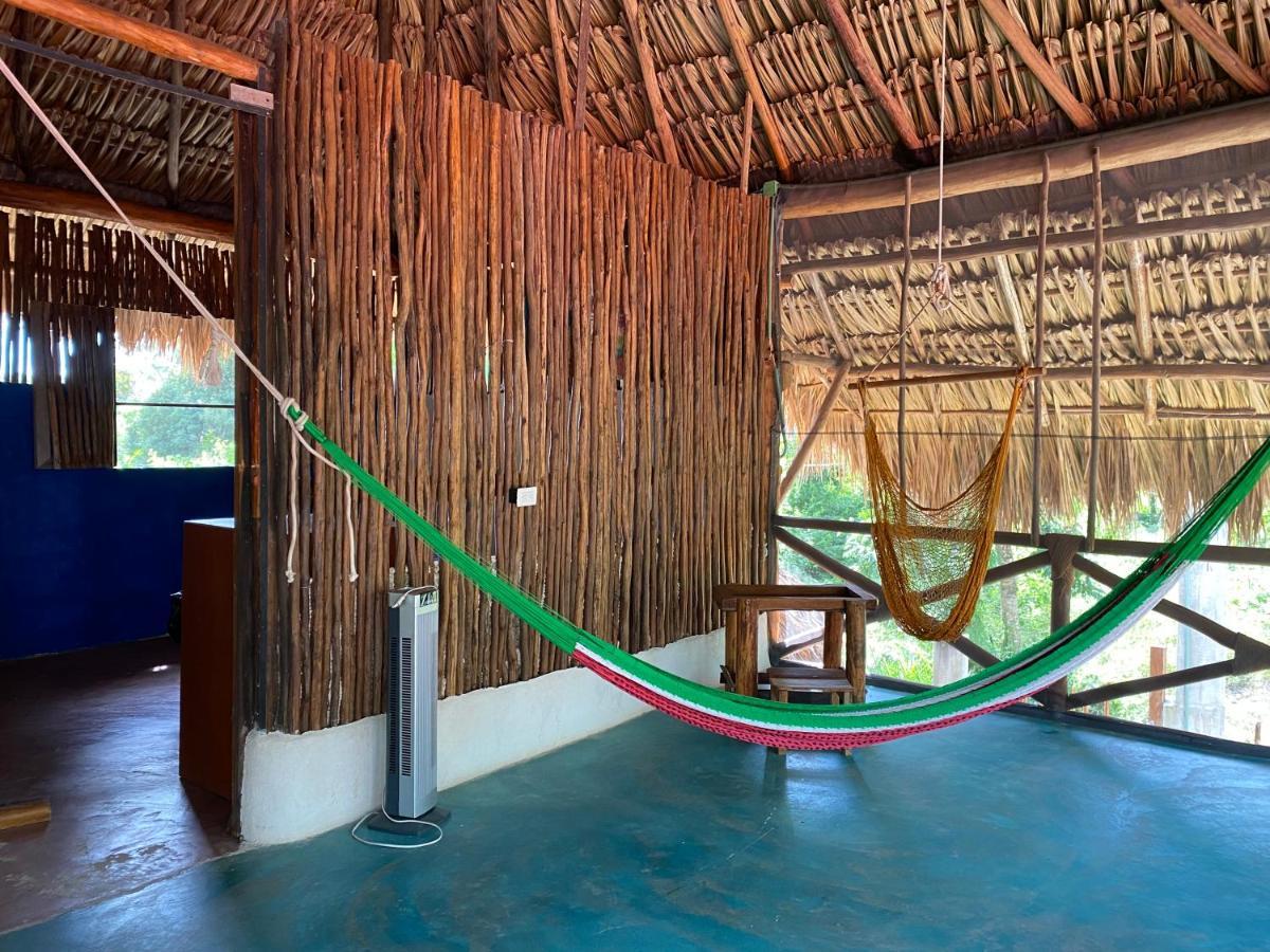 Апартаменты Malinche Cafe In Coba Tulum Экстерьер фото